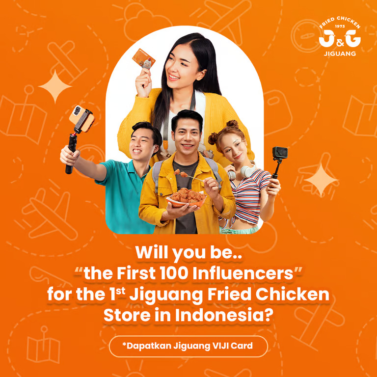 Jiguang Fried Chicken Gelar Acara Spesial untuk 100 Influencer