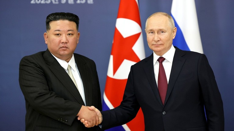 Pernyataan Dukungan Kim Jong Un kepada Presiden Rusia Vladimir Putin Bikin AS Ketar Ketir