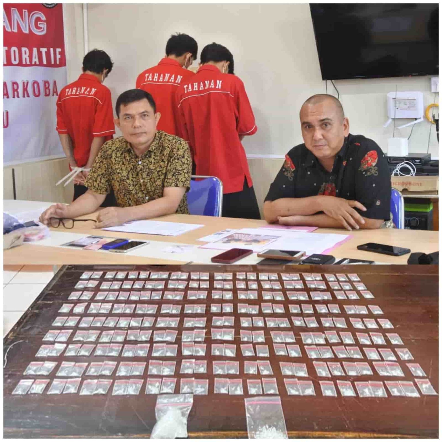 BREAKING NEWS: Polisi di Bengkulu Amankan 250 Paket Sabu, 2 Terduga Pengedar Dibekuk 