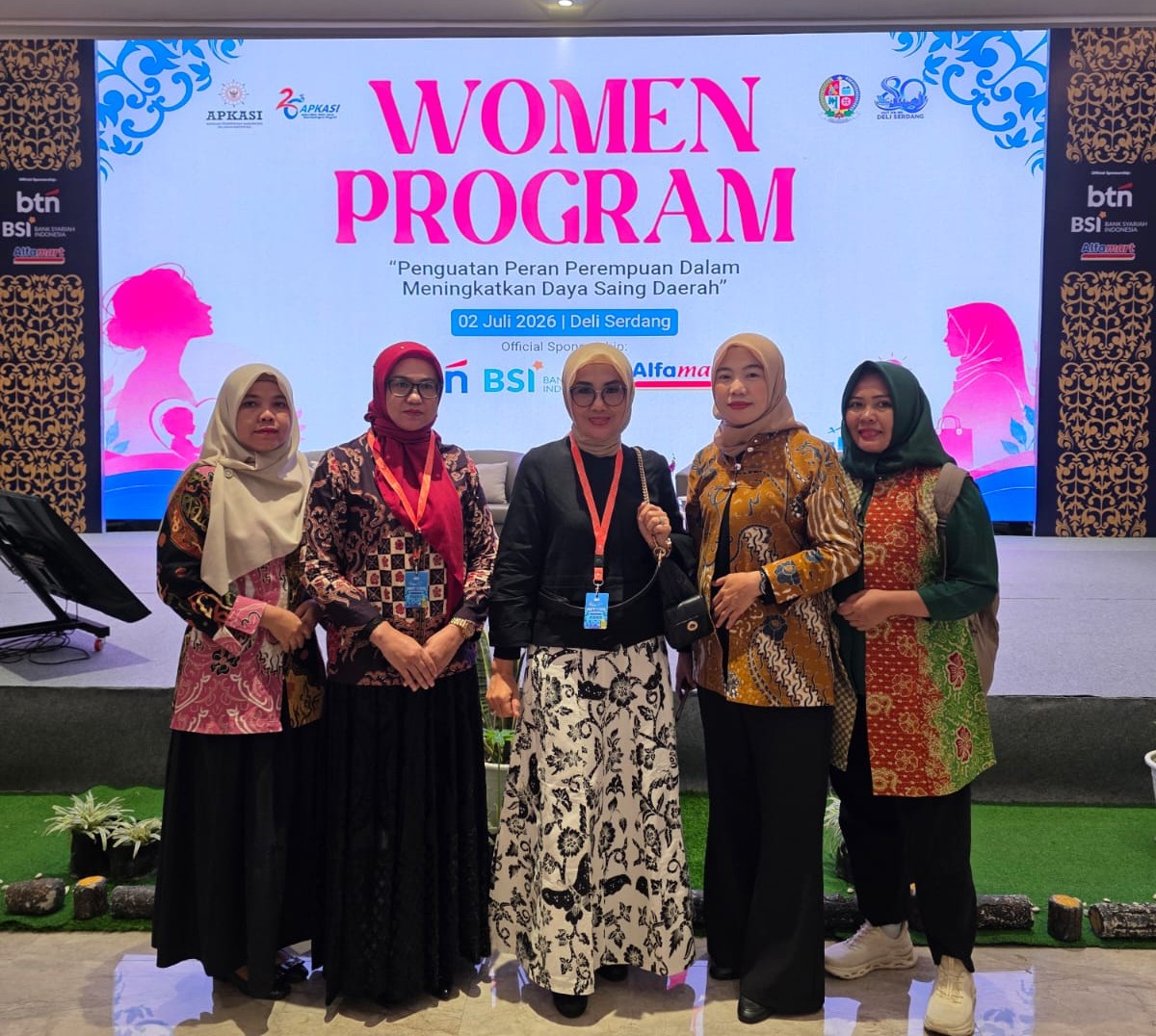 Ketua TP-PKK Kabupaten Kaur Hadiri Workshop WOMEN PROGRAM di Sumatera Utara