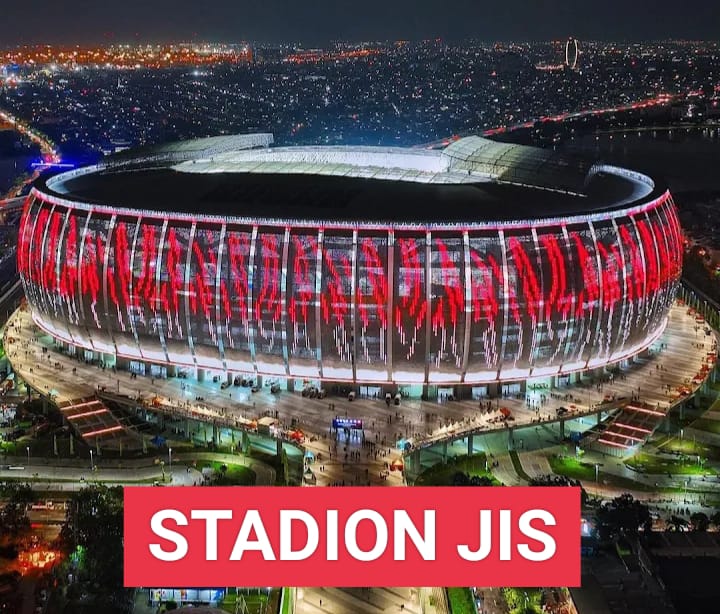 Stadion JIS Sudah Standar FIFA, Parkir Bukan Masalah, Ada Shuttle Bus Menuju Area Stadion