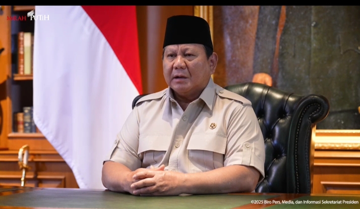 Pernyataan Presiden RI Prabowo Subianto: Saya Menghimbau Masyarakat untuk Tenang