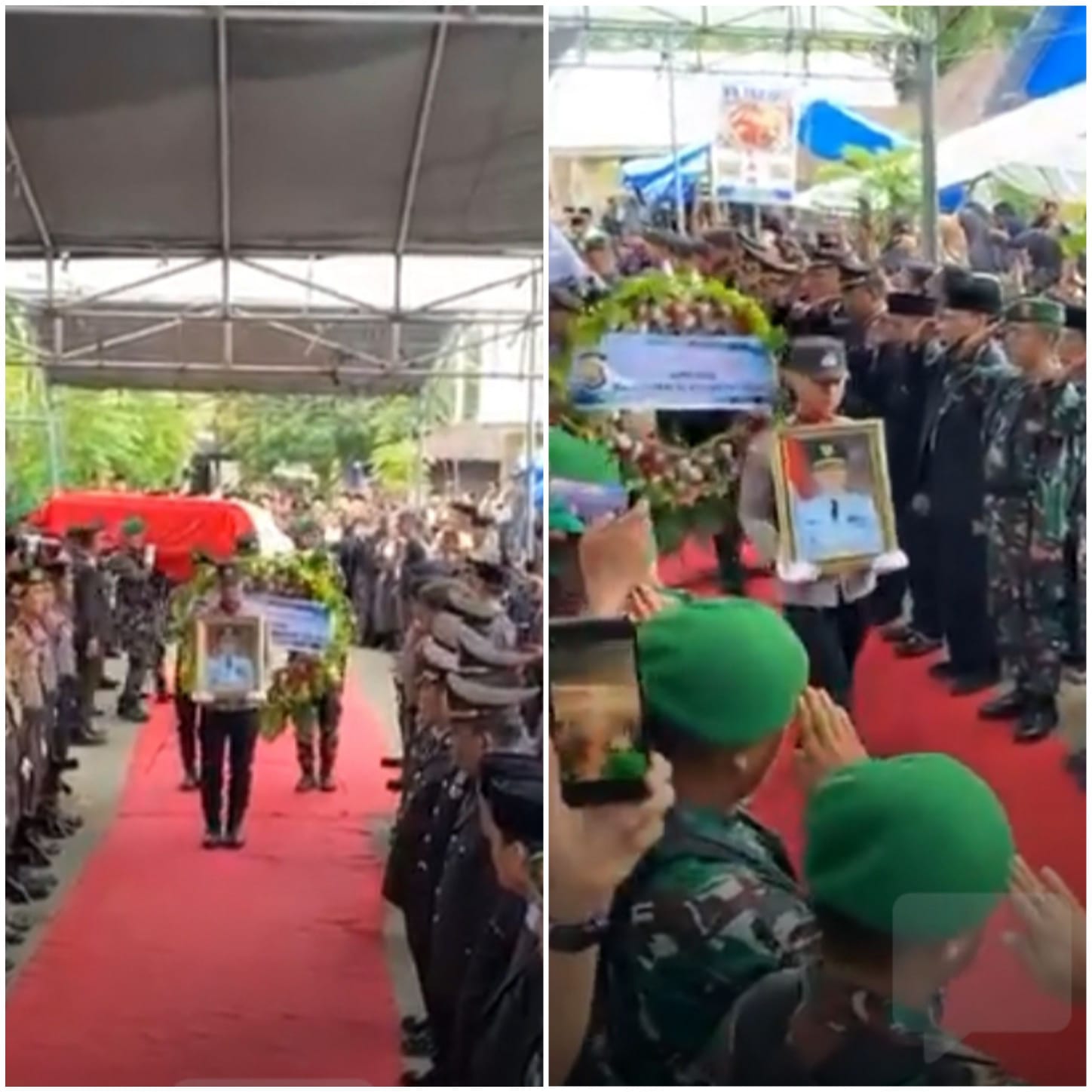 Pemakaman Bupati Kaur Lismidianto Dilakukan Secara Militer