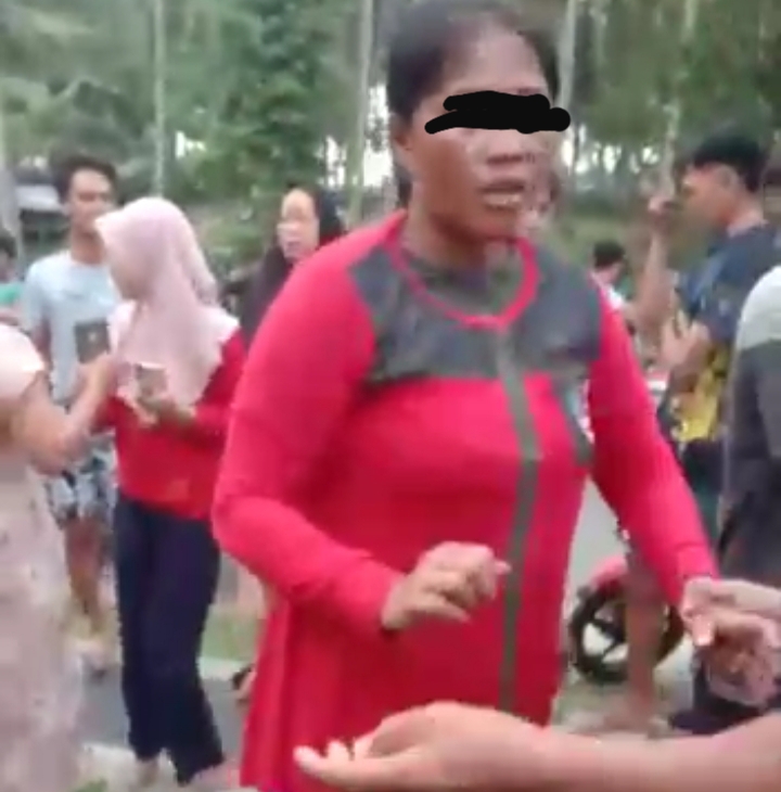 BREAKING NEWS: Masyarakat Desa Pengubaian Heboh, Wanita Disebut 'Penculik Anak' Ditangkap