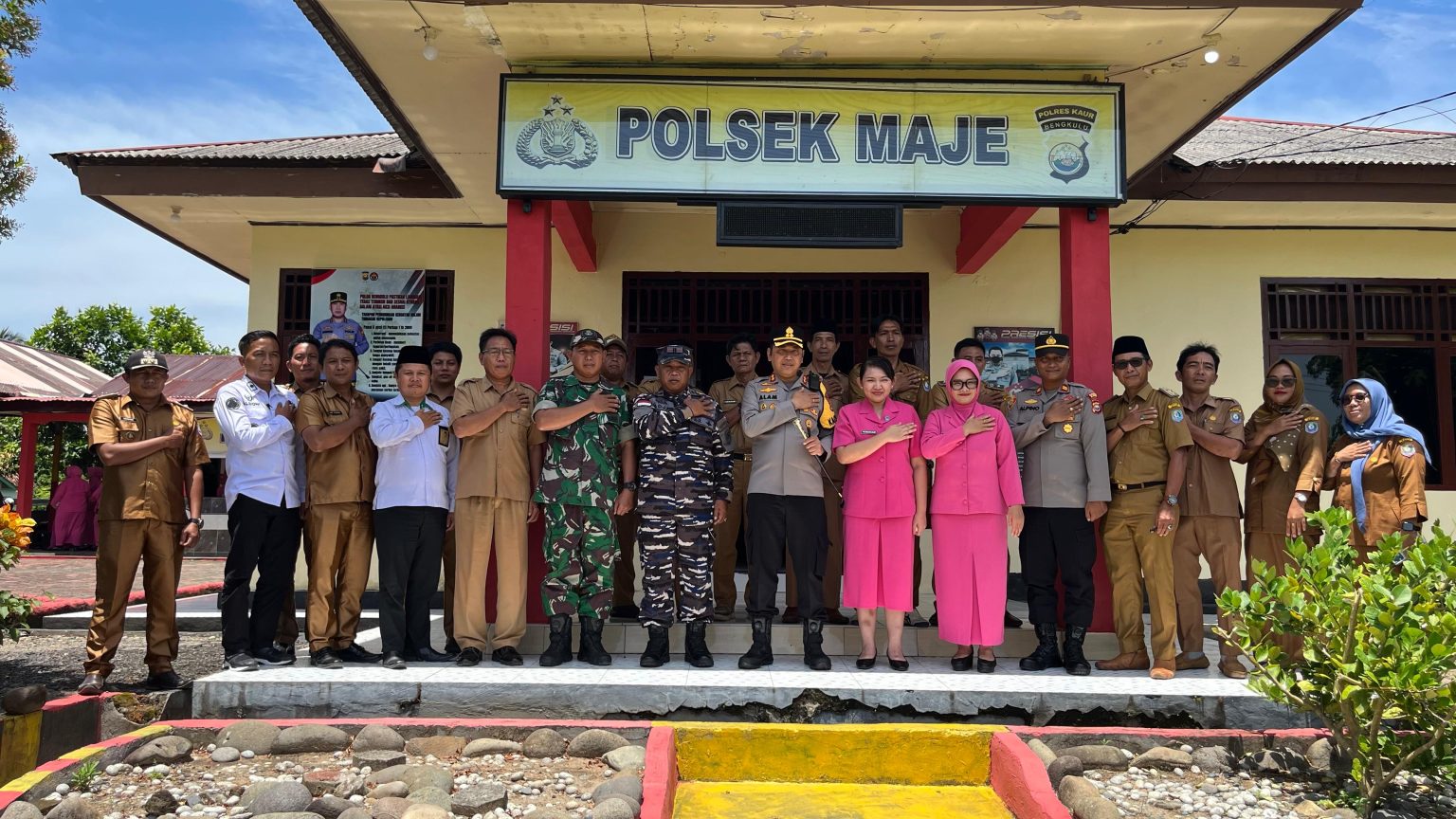 Tiga Polsek Jadi Penutup Kunjungan kerja Kapolres Kaur dan Ketua Bhayangkari Cabang Kaur