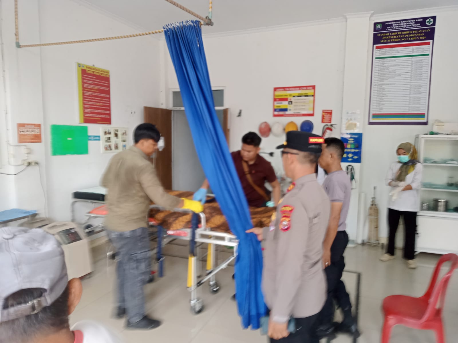 Warga Kaur Ditemukan Meninggal Dunia Tergantung di Pantai Pengubaian