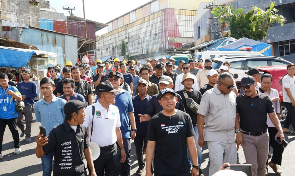 Walikota Bengkulu Dedy Wahyudi Tertibkan GSB