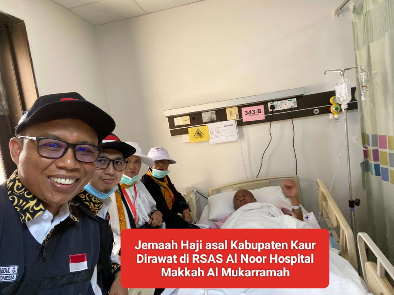 2 Jemaah Haji Asal Kabupaten Kaur Dibawa ke Rumah Sakit, Kloter 4 Padang Menginap di Hotel Luluat Al Mashaer