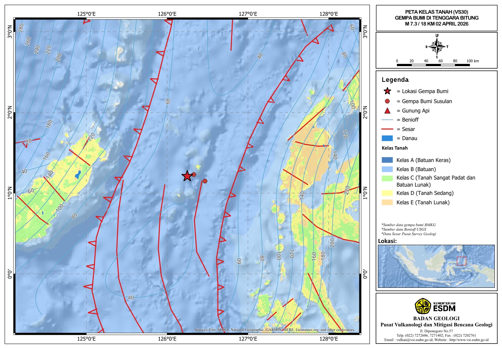 Gempa M7,3 Guncang Sulut, Warga Diminta Waspadai Potensi Tsunami