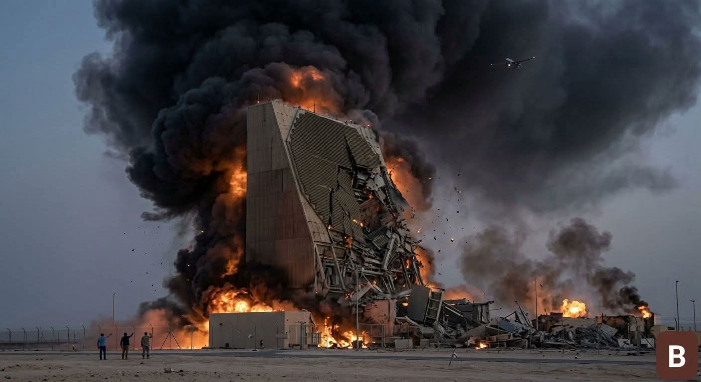 Radar Super Canggih Amerika Serikat di Qatar Hancur, IRGC Beri Pukulan Telak