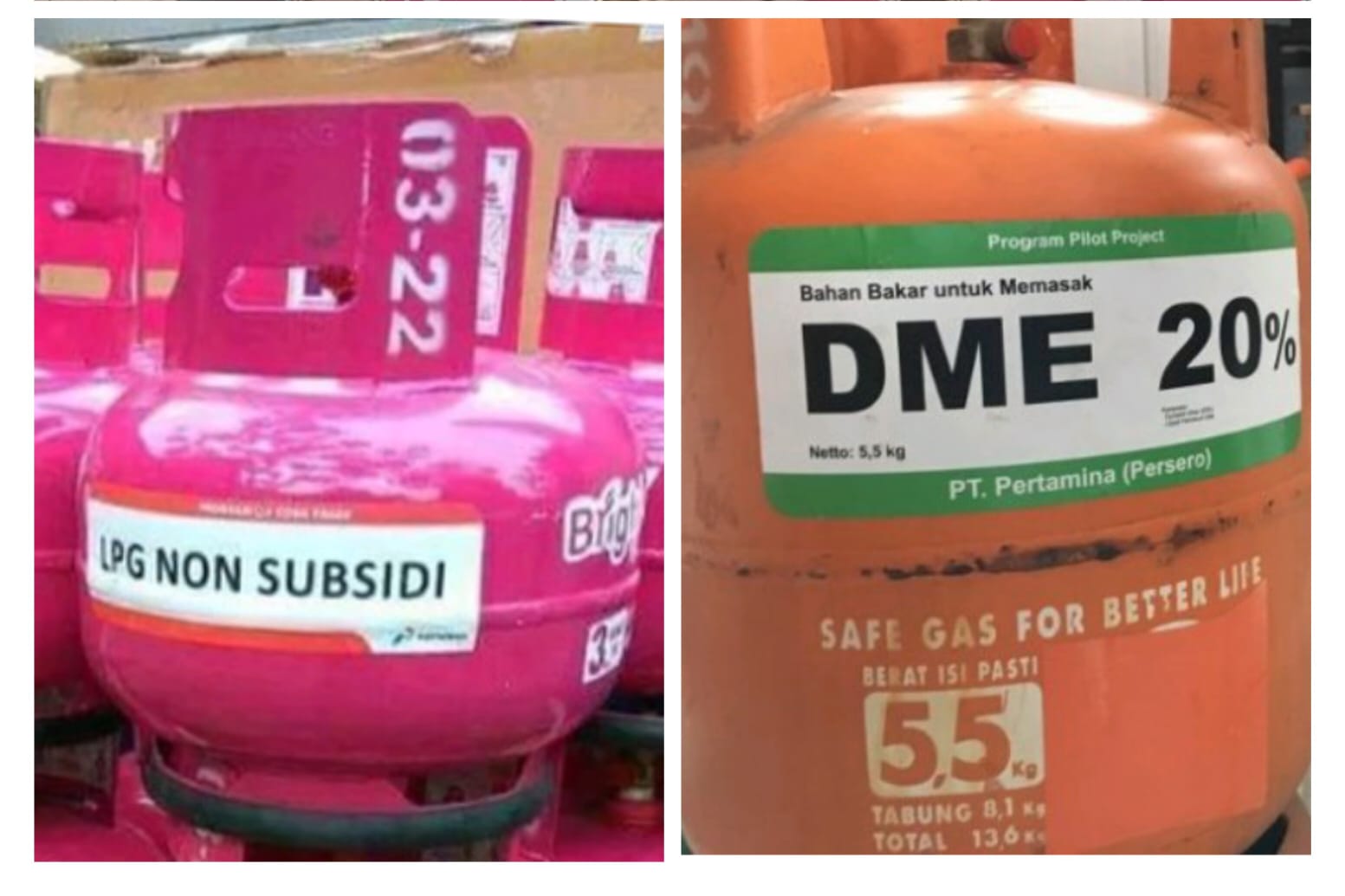 Posisi Bright Gas 3 Kg dan Gas DME dalam Aturan Baru Elpiji 3 Kg, Apa Maksud dan Tujuannya