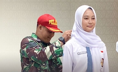 Terpilih ke Paskibraka Nasional 2023 wakil Maluku Utara, Satu Putri Terbaik Kota Ternate