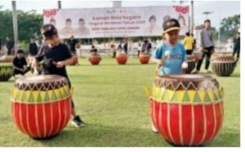 Tarian Dol 2 Bocah TK jadi Pembuka KBN di Provinsi Bengkulu