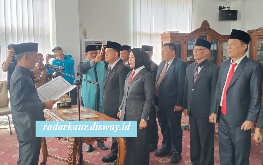 Bupati Rotasi 7 Pejabat Eselon II Pemkab Kaur, Kabag Ekonomi Demosi jadi Kabid