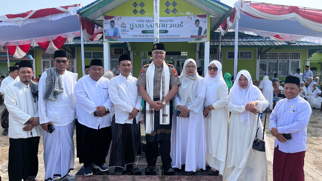 Kapolres Kaur Pimpin Upacara Hari Santri 2026, Ajak Santri Perkuat Persatuan Menuju Indonesia Emas