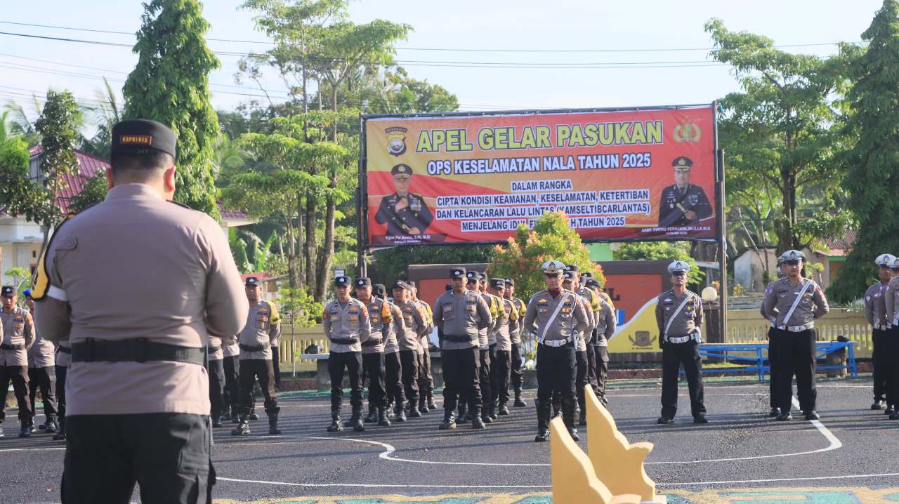 10 Target Operasi Keselamatan Nala 2025 di Kaur, Pengguna Strobo-Knalpot Brong-Tak Gunakan Helm SNI