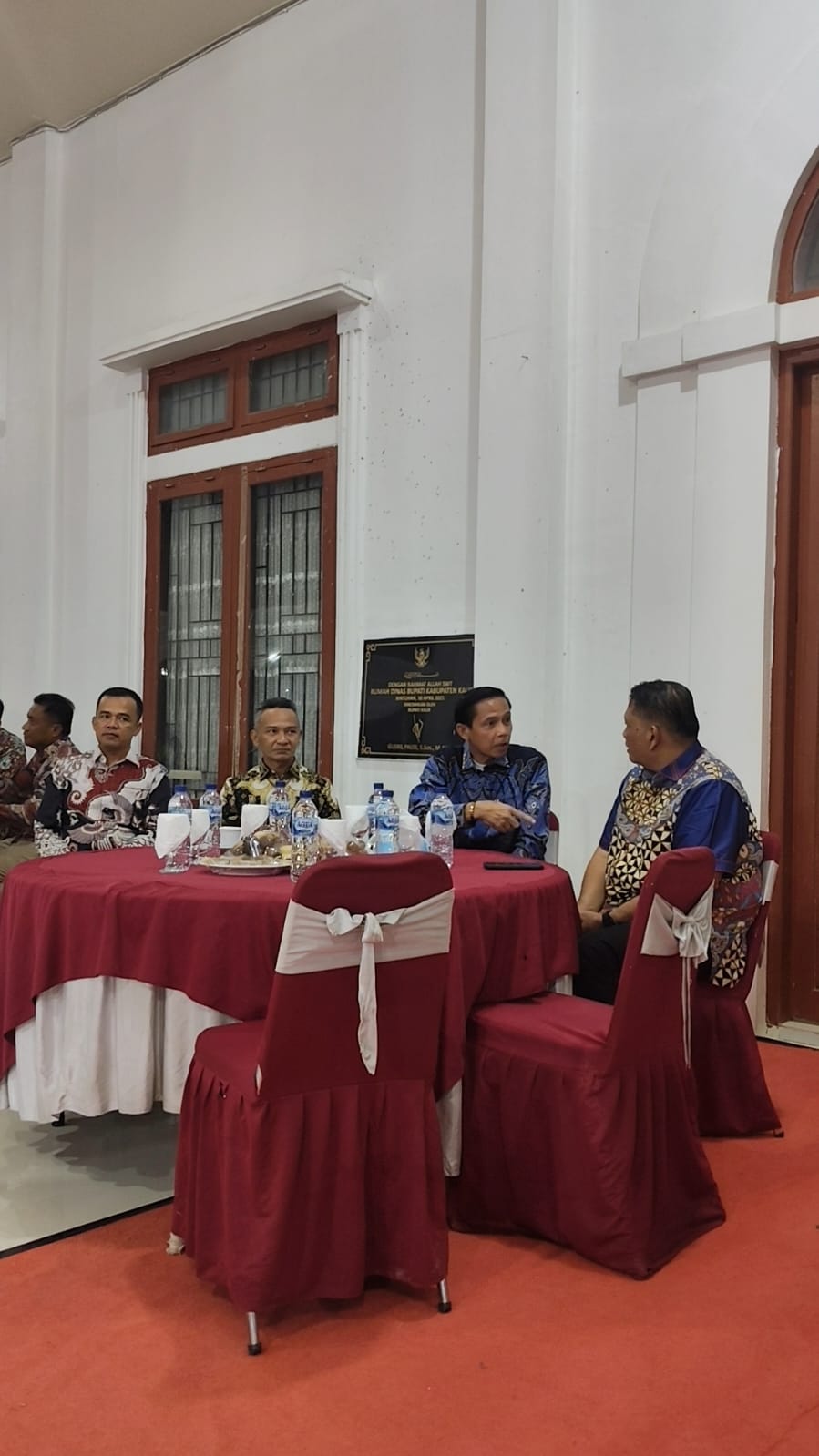 PEMDA KAUR SAMBUT KEDATANGAN IVAN HEBRON SIAHAAN SEBAGAI KAJARI KAUR