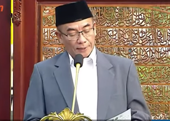 Khutbah Idul Adha Ketua KPU Hasyim Asy'ari di depan Presiden Jokowi Viral, Sebut Sifat Kebinatangan Manusia