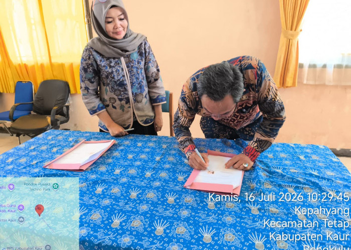 Dinas PPKB P3A dan MKKS Kabupaten Kaur MoU Cegah Perundungan Anak