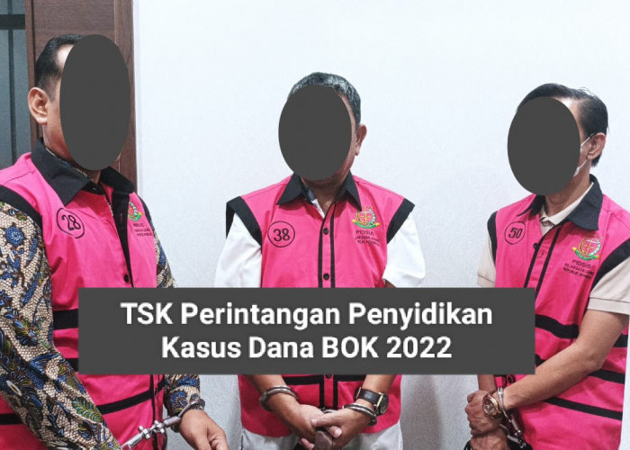 BREAKING NEWS: Ini 3 Tersangka Perintangan Penyidikan Dana BOK 2022 Kaur, Diterbangkan ke Bengkulu