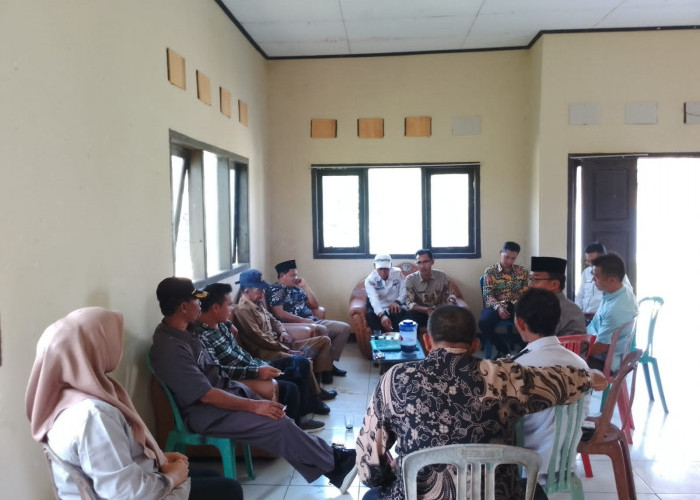 Camat Semidang Gumay Rapat Koordinasi dengan Kepala Desa se-kecamatan