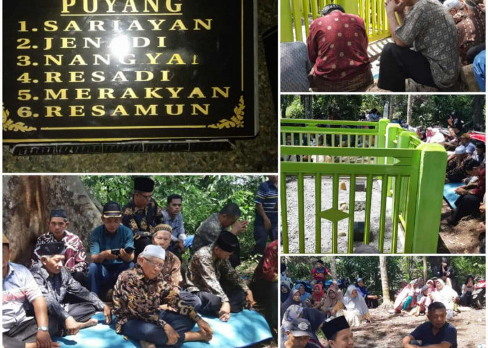 Halal Bihalal Ikatan Keluarga Besar Semarudin (IKBS), Ziarah ke Makam Puyang Semarudin hingga Arisan