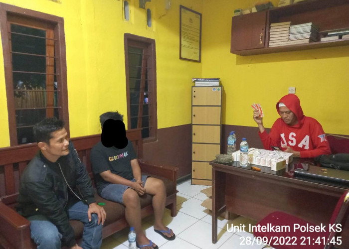 Sepasang Remaja Diamankan Saat Transaksi Samcodin, Barang Diperoleh Secara Online 