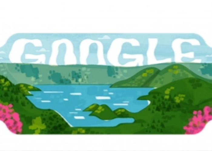 Arti Google Doodle Hari ini, Kenapa Google Pilih Danau Toba?