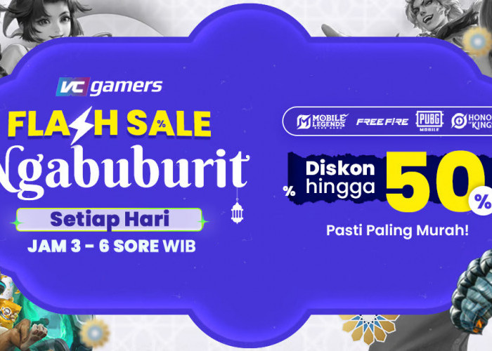 VCGamers Tawarkan Diskon Top Up Game Hingga 50% Selama Ramadhan