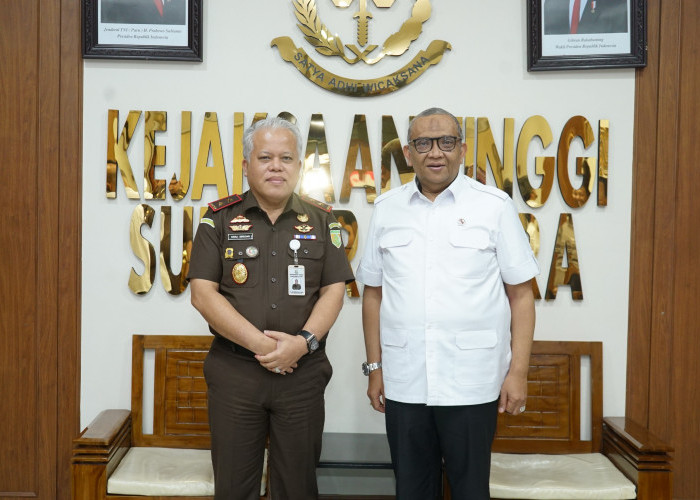 Wamenaker ke Kejati Sumut, Bahas Kerja Sosial dan Pelatihan Kerja yang Lebih Berdampak