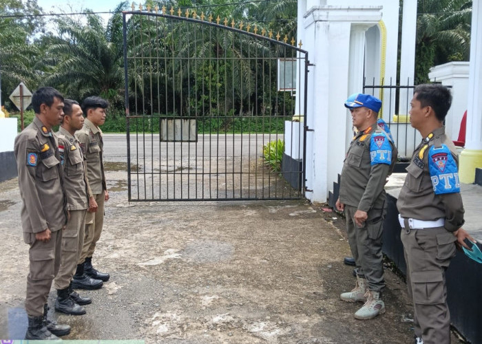 Satpol PP Kaur Pastikan Keamanan Rumah Dinas Bupati dan Wakil Bupati Tetap Terjaga Saat Libur