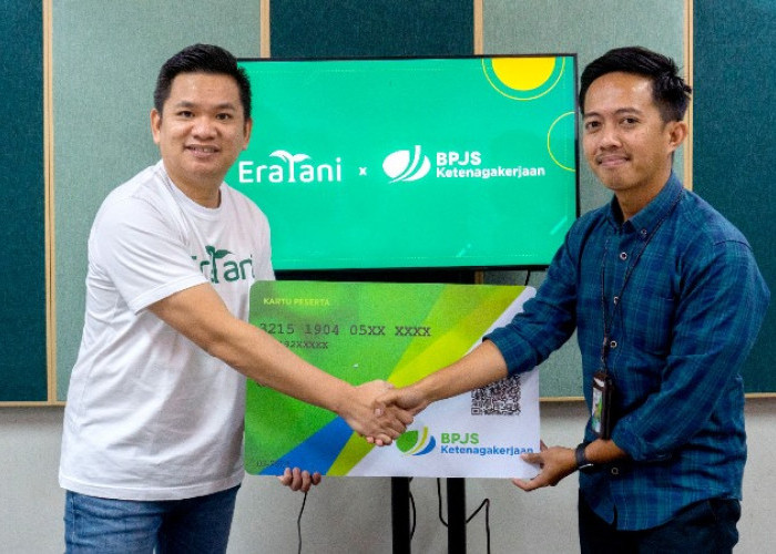 Eratani dan BPJS Ketenagakerjaan Bersinergi Meningkatkan Keamanan dan Kesejahteraan Petani Indonesia