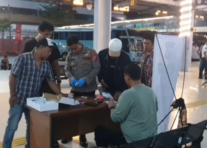 Tes Urine di Terminal Merak, Dua Sopir Bus AKAP Terindikasi Konsumsi Narkoba