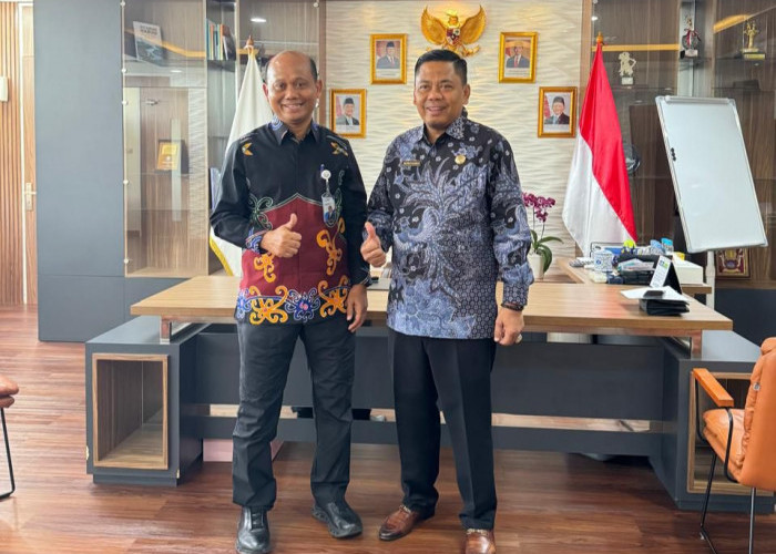 Sekda Kaur Jajaki Potensi Budidaya Lobster dengan Dirjen Perikanan Budidaya