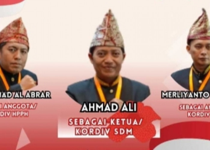 SELAMAT BERTUGAS, Ahmad Ali Jabat Ketua Bawaslu Rejang Lebong periode 2023-2028