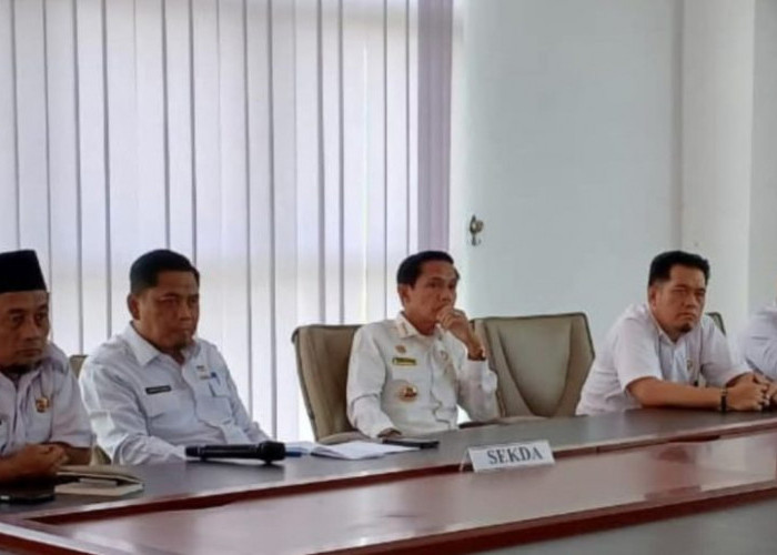 Pastikan Program Kerja Berjalan, Bupati Kaur Evaluasi Kinerja OPD di Triwulan Pertama