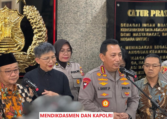 Guru dan Jajaran Polri se-Indonesia Wajib Tau, Ini Kesepakatan Kapolri dan Mendikdasmen 