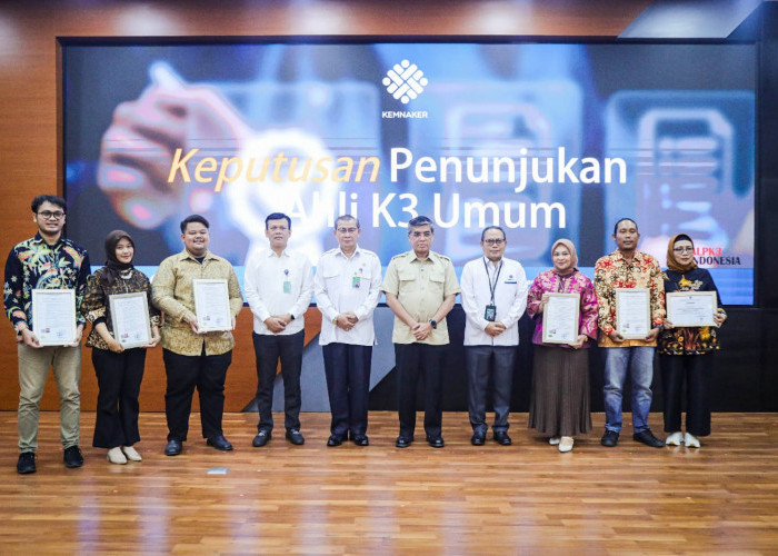 Wujudkan Tempat Kerja Aman, Kemnaker Gencarkan Pembinaan dan Sertifikasi Ahli K3