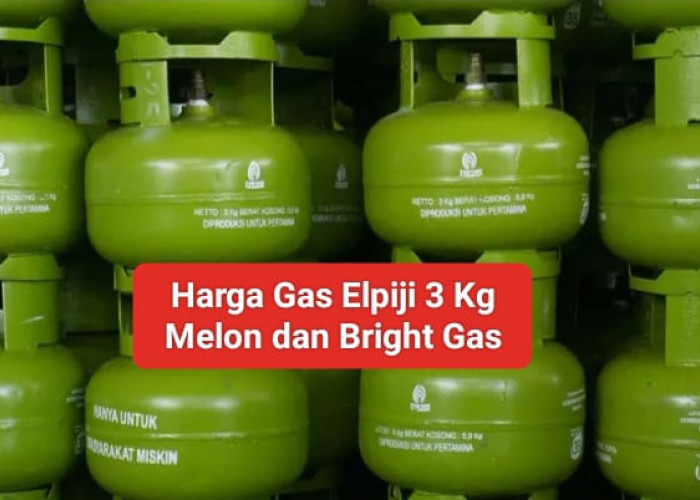 Resmi, Daftar Harga Elpiji 3 Kg dan Bright Gas Terbaru dari Pertamina Minggu 24 September 2023