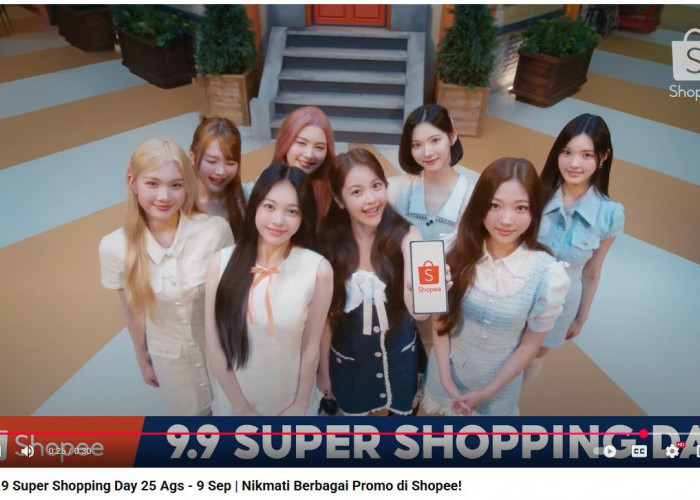 Iklan Shopee 9.9 Super Shopping Day bersama Hearts2Hearts Jadi Perbincangan Netizen!