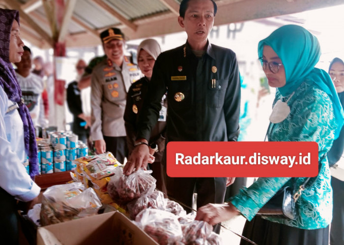 Jaga Kestabilan Harga Bahan Pokok, Pemkab Kaur Gelar Pasar Murah   
