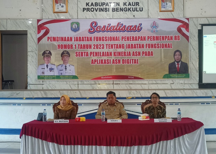 Pejabat Fungsional Pemda Kabupaten Kaur Diingatkan, Sekda: Tingkatkan Profesonlisme, Jangan Cuma Kejar Tunjang