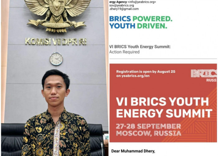 Muhammad Dhery Mahendra, Mahasiswa Indonesia jadi Bagian 120 Delegasi VI BRICS Youth Energy Summit di Moskow