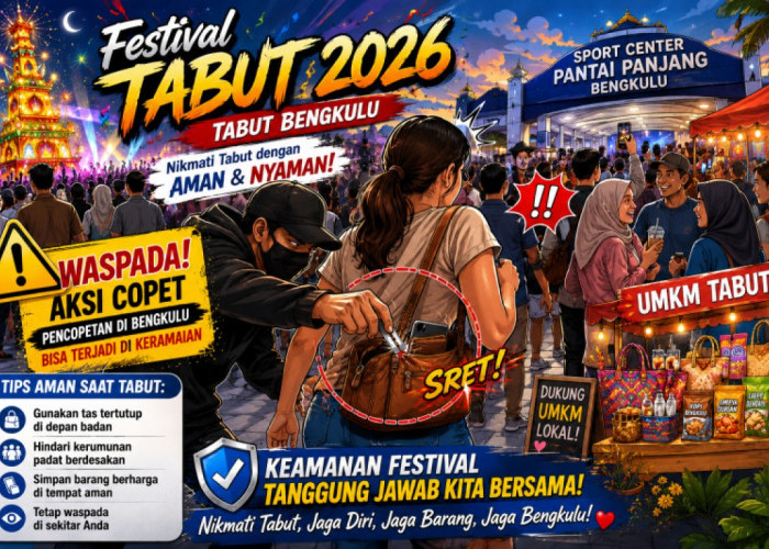 Pengunjung Festival Tabut Keluhkan Aksi Copet, Warga Diminta Tingkatkan Kewaspadaan