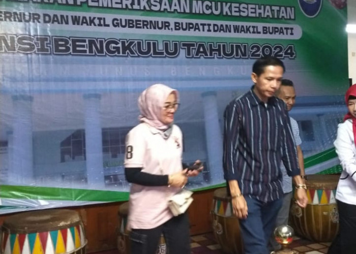 Paslon Gusril-Hamid Jalani Rikkes Perdana se-Provinsi Bengkulu di RSMY Bengkulu