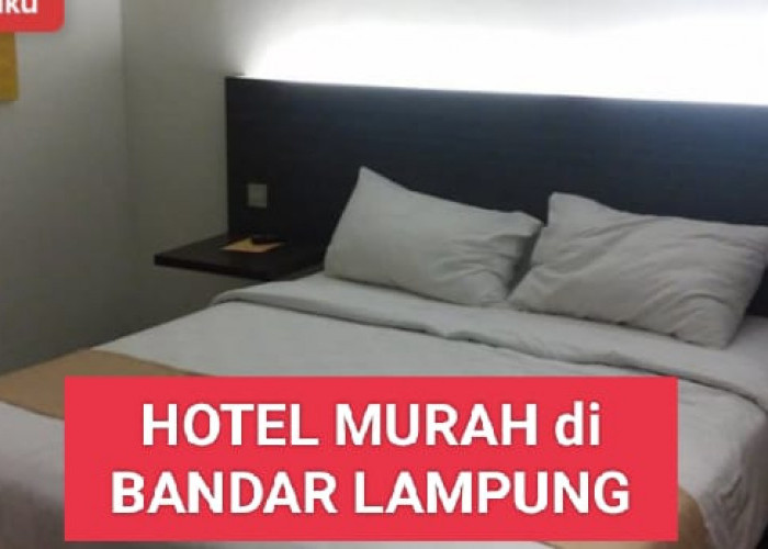 6 Hotel Murah di Bandar Lampung, Budget Rp100 Ribuan Cocok Buat di Akhir Pekan