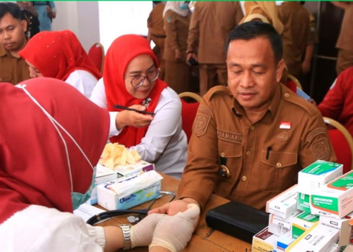 Puskesmas-OPD Pemkab Kaur turun ke masyarakat layani CKG
