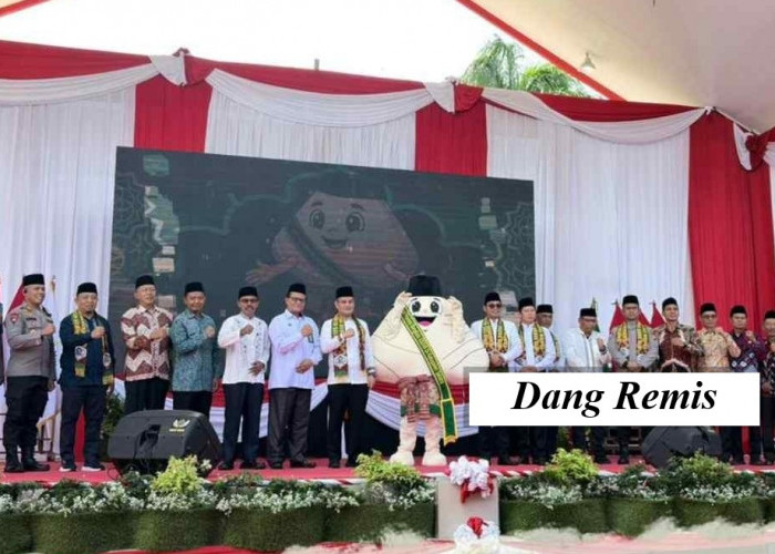 Dang Remis Jadi Maskot MTQ XXXVII Bengkulu Resmi Diluncurkan