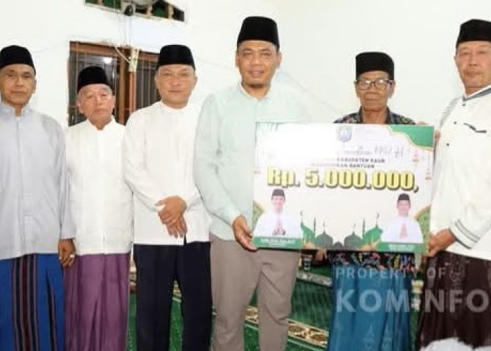 Sekda Kaur Nasrur Rahman Pimpin Safari Ramadhan Pemda di Kecamatan Pagulir