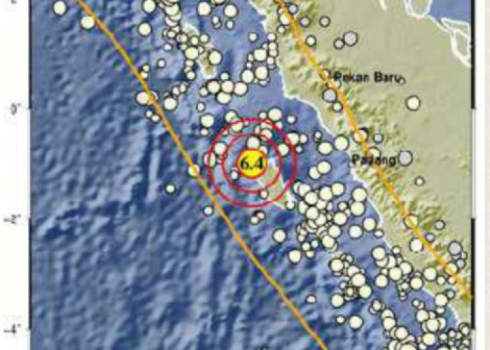 BREAKING NEWS: Gempa M 6,4 Guncang Mentawai Sumbar, Waspadai Susulan